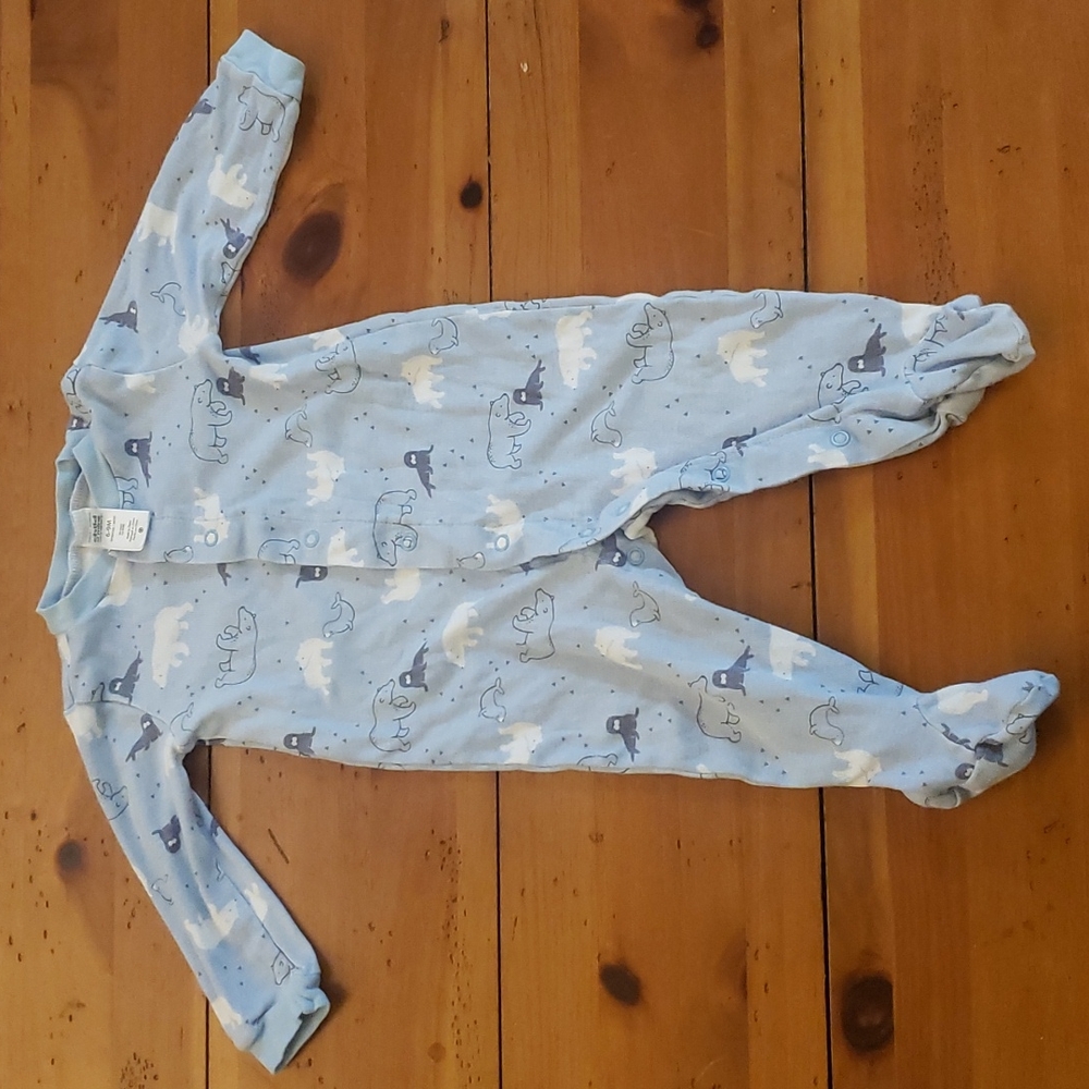 3/$10 - Winter themed footed sleeper